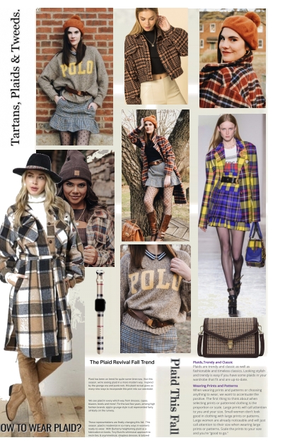 A FALL PLAID FASHION FRENZY