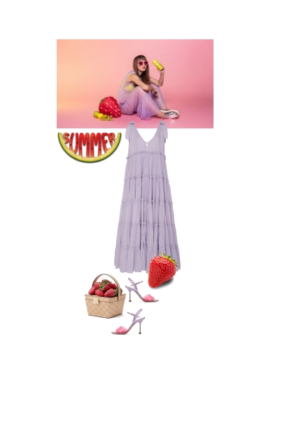 INNIKA CHOO  lilac dress 