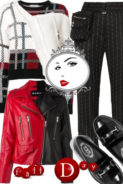Red for fall!