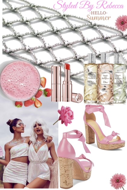 Summer Pinks and Glitz