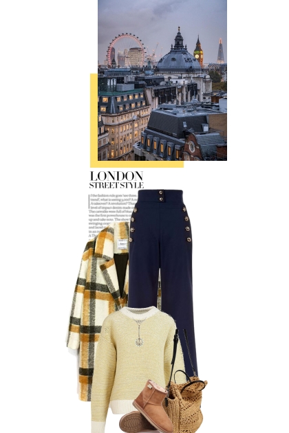 Chilly pastels for a cold day in London