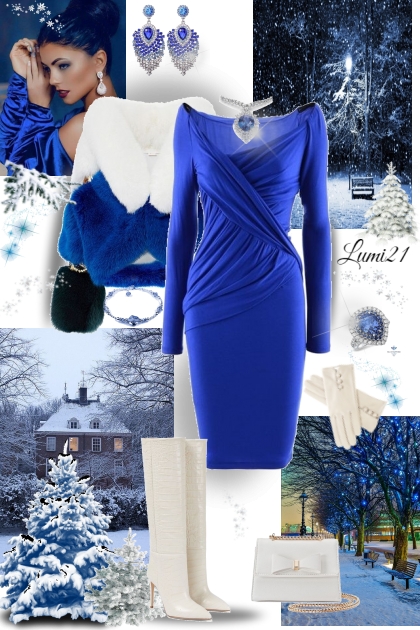 BLUE BEAUTY OF WINTER