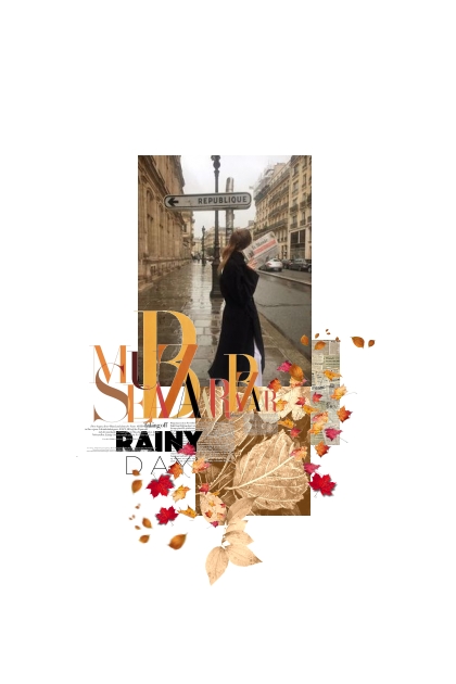 Rainy day in Paris