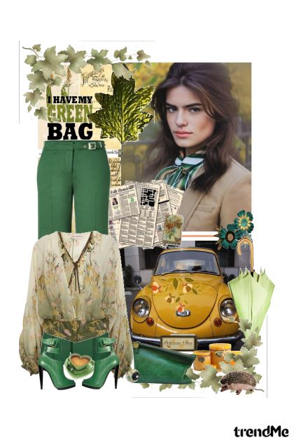 I have my green bag!