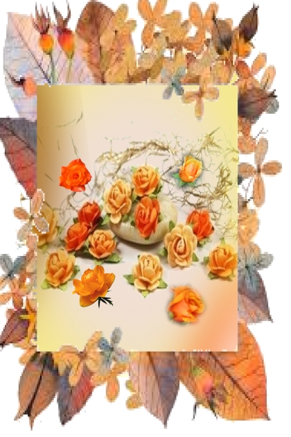 Orange roses