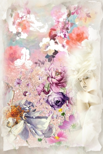The charm of blooming flowers