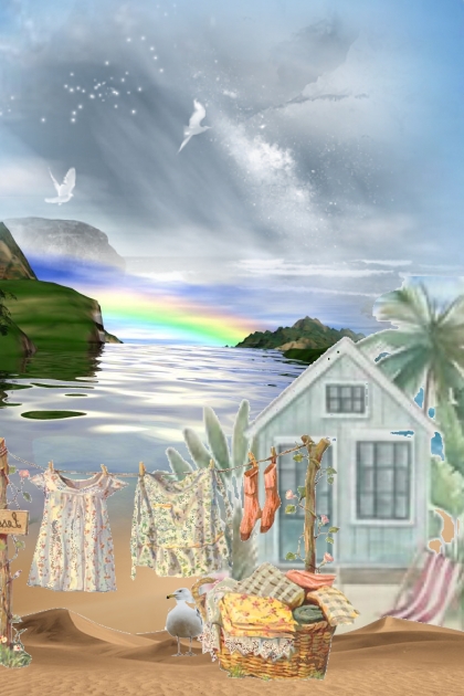 Beach hut