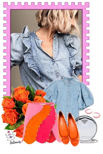 nr 6700 - Colorful skirt