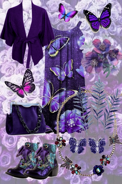 Violet Butterfly