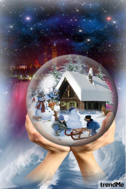 Christmas in my hand