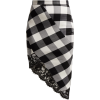 ALTUZARRA  Vichy lace-trimmed checked wo - Skirts - 