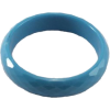 LUCITE BANGLE BRACELET-BLU - Bracelets - $6.99 