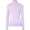 Stretch cotton-blend turtleneck sweater - Pullovers - 