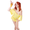 Woman Yellow - People - 