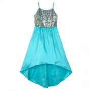 Amy Byer Girls' Big Sequin-to-Taffeta High-Low Party Dress - Dresses - $25.40 